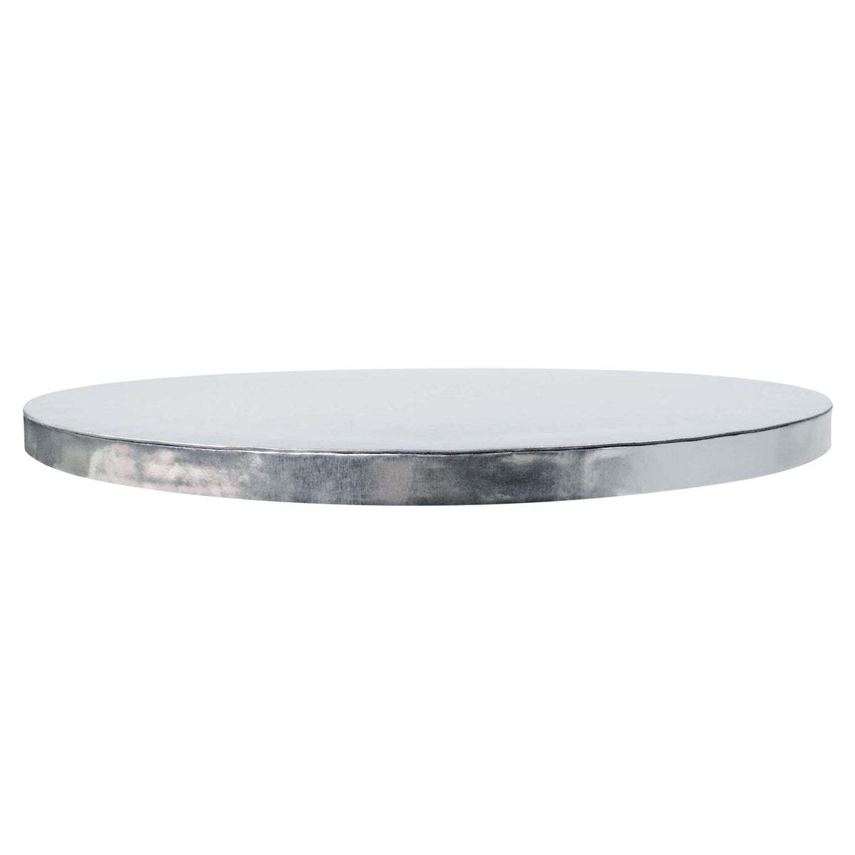 Round Banded Edge Silver Cake Board (25cm / 10in)