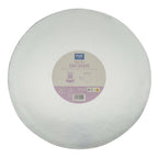 Runde Kuchenplatte mit Glatter Rand, Silber (12" / 30cm)