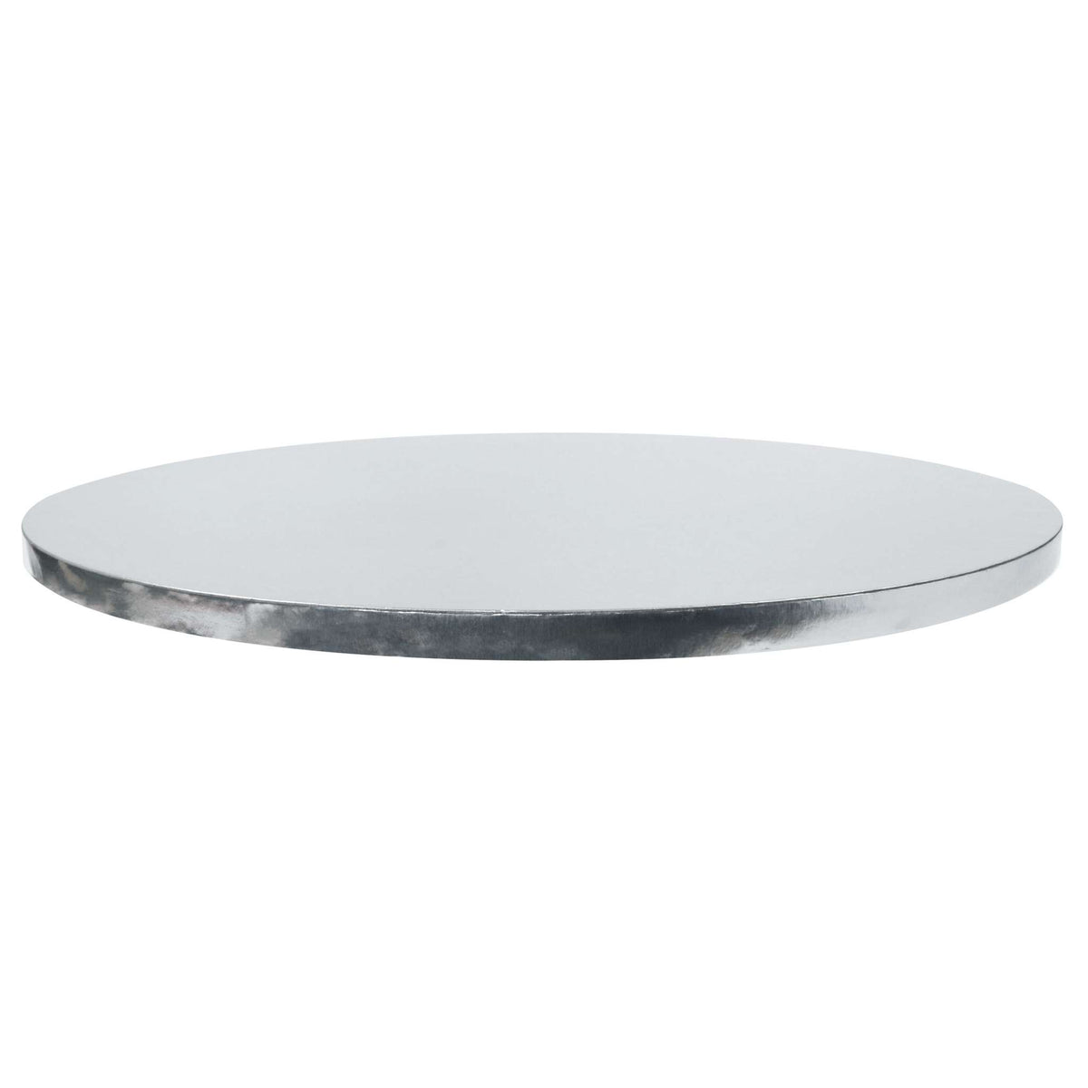 Round Banded Edge Silver Cake Board (35cm / 14in)