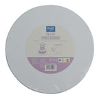 Round Banded Edge White Cake Board (20cm / 8in)