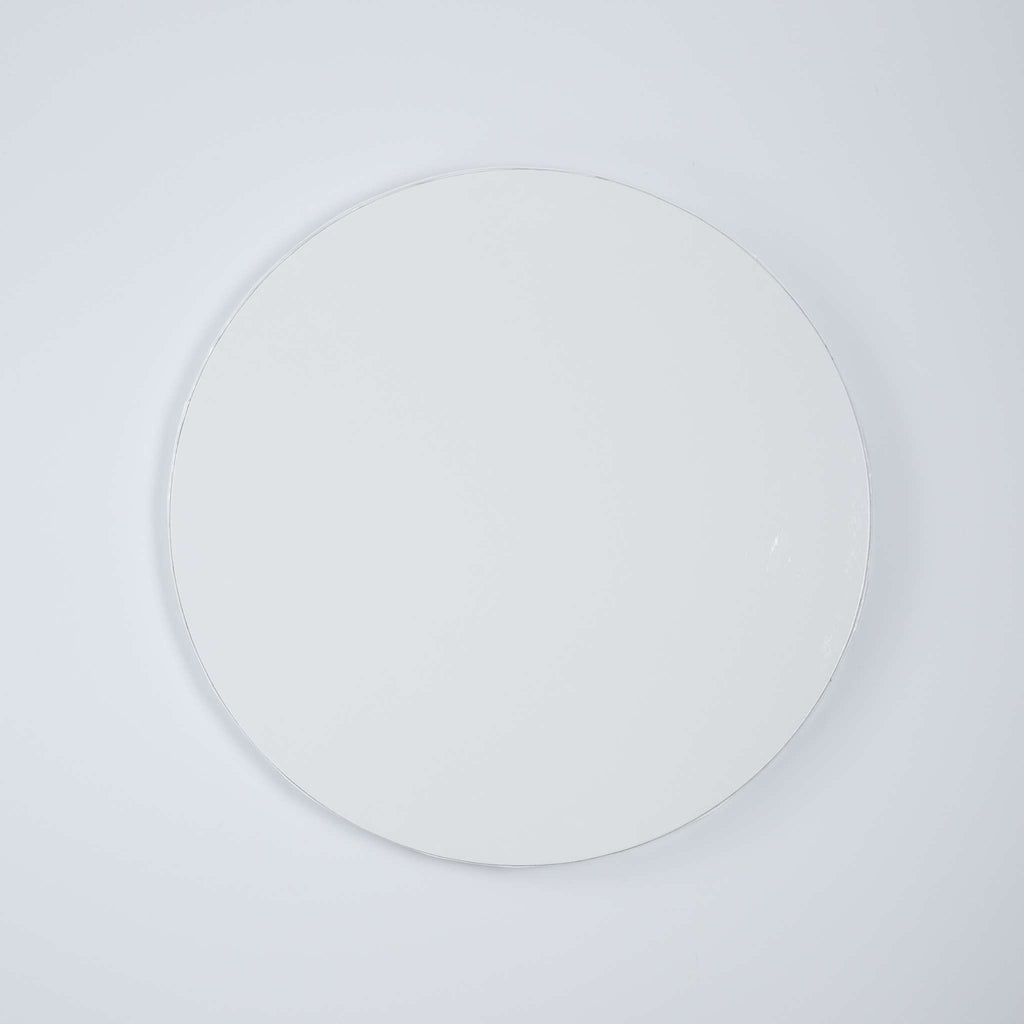 Plateaux à gâteau Ronds avec bordure lisse, Blanche (12" / 30cm)