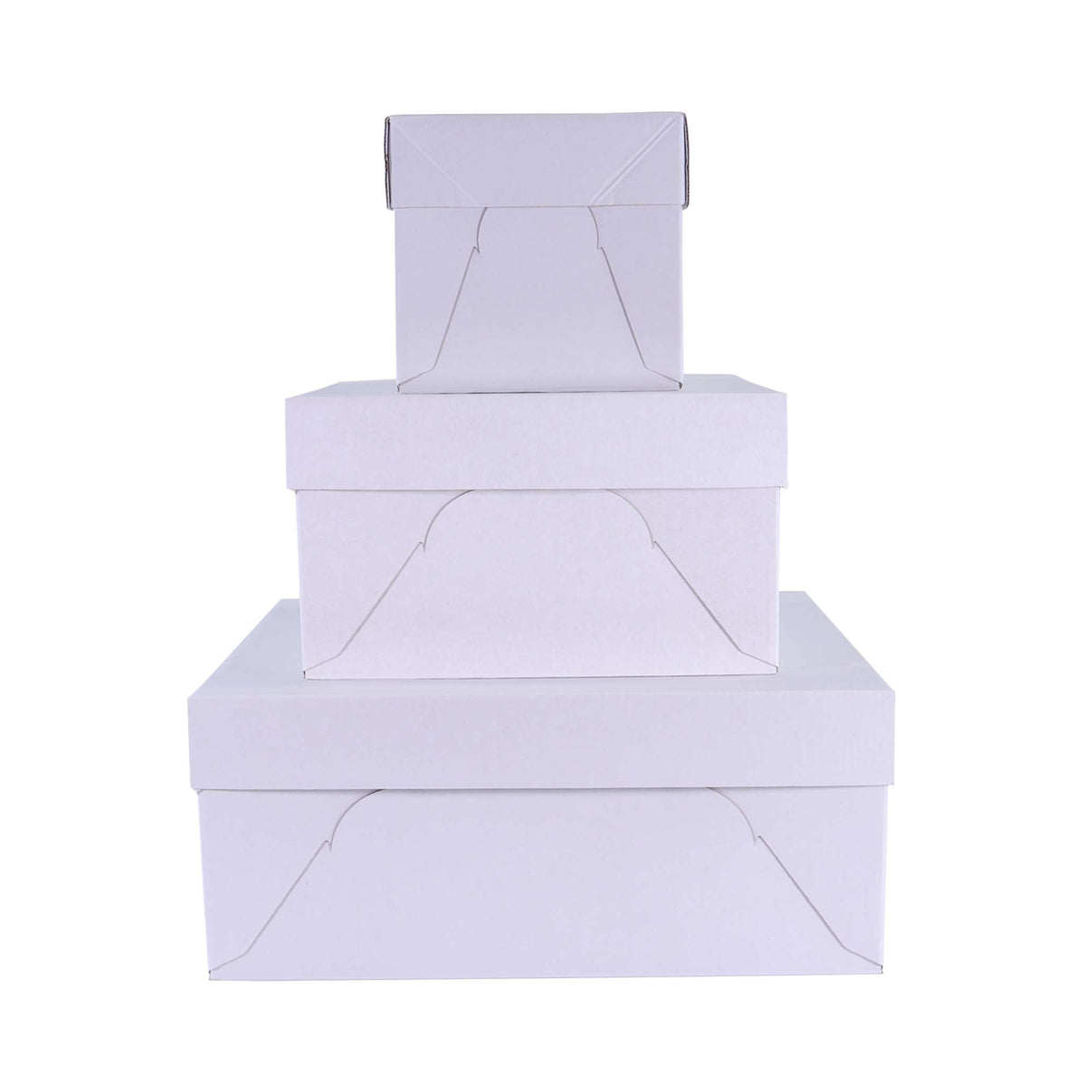 Value Cake Box (178 x 178 x 152 / 7 x 7 x 6”), Set of 3