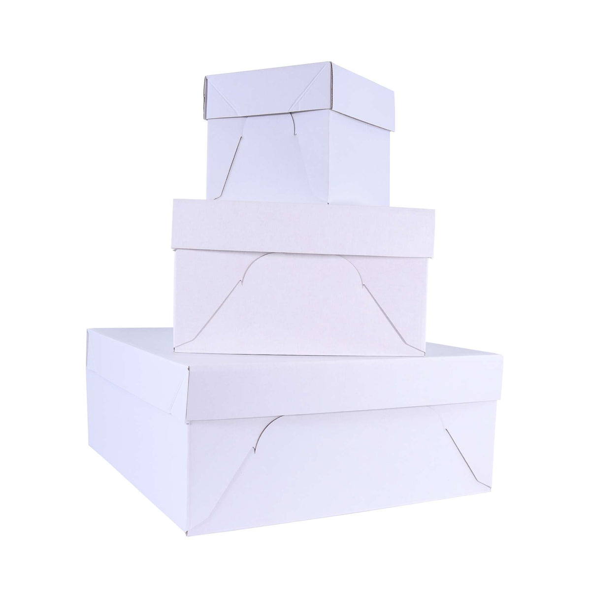 Value Cake Box (178 x 178 x 152 / 7 x 7 x 6”), Set of 3