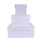 Value Cake Box (229 x 229 x 152 / 9 x 9 x 6”), Set of 3