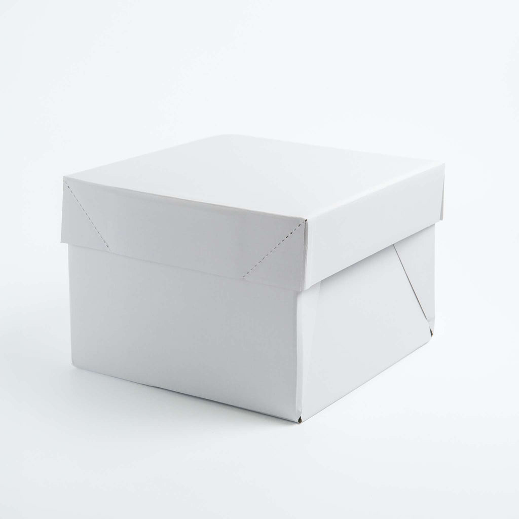 Square Premium Heavy Duty Cake Box (8" / 20.3cm)