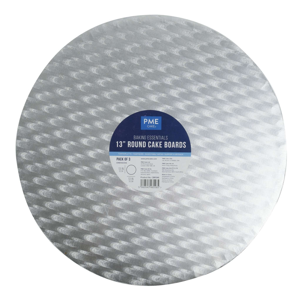 Value Round Cake Board (330mm / 13”), Set of 3