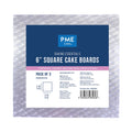 Planche à gâteau carrée Baking Essentials (152mm / 6"), ensemble de 3