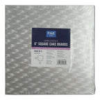 Value Square Cake Board (228mm / 9”), Set of 3
