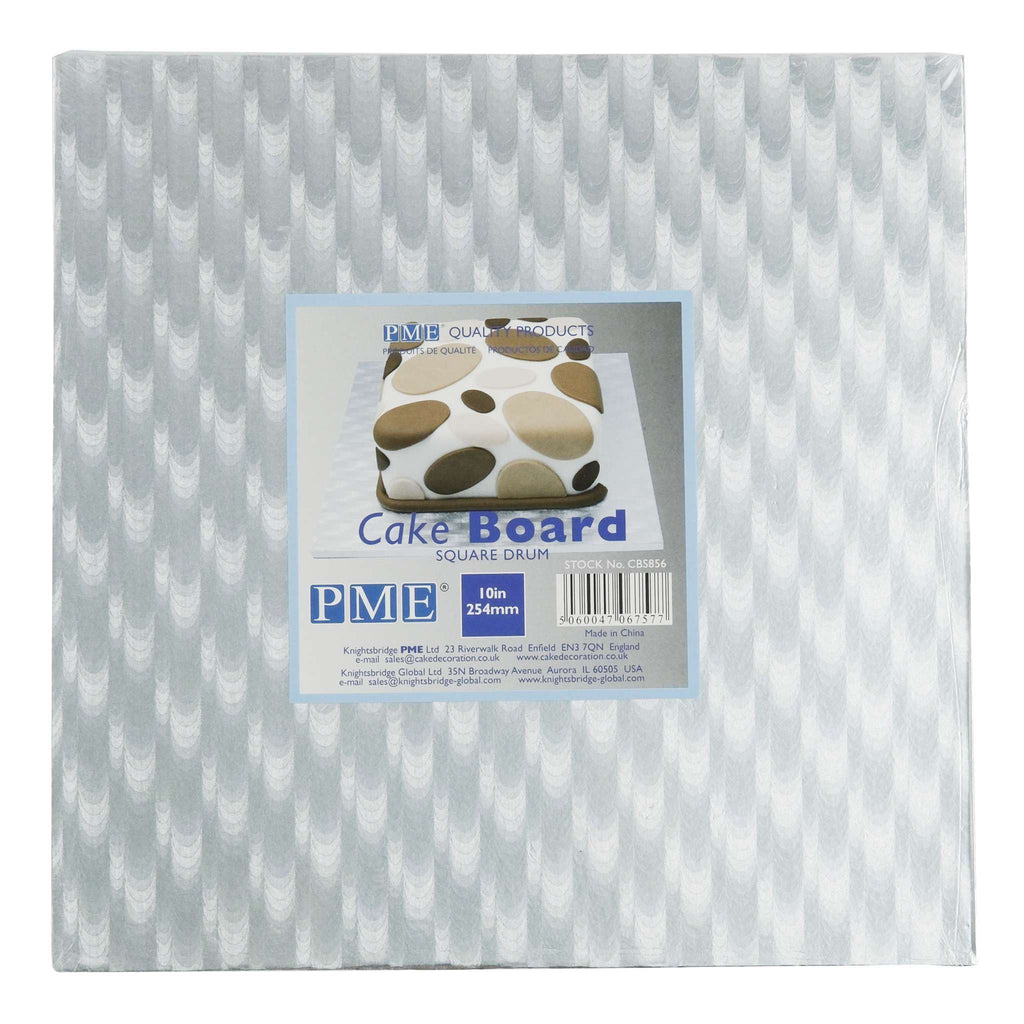 Plateau carré pour gâteau (254mm / 10")