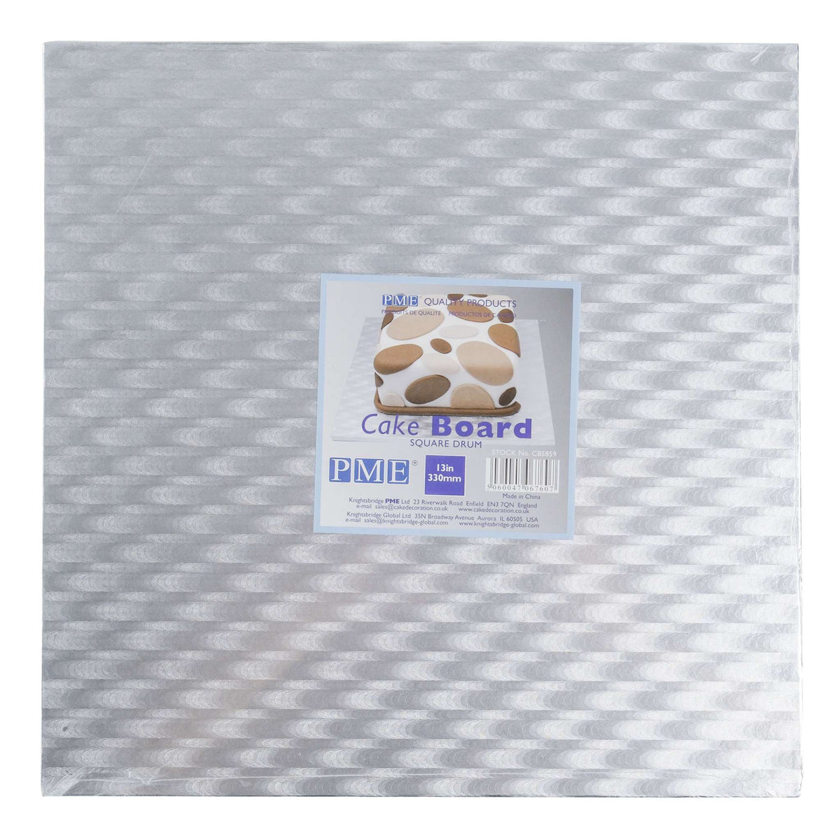 Square Premium Heavy Duty Cake Board (13" / 33.0cm)