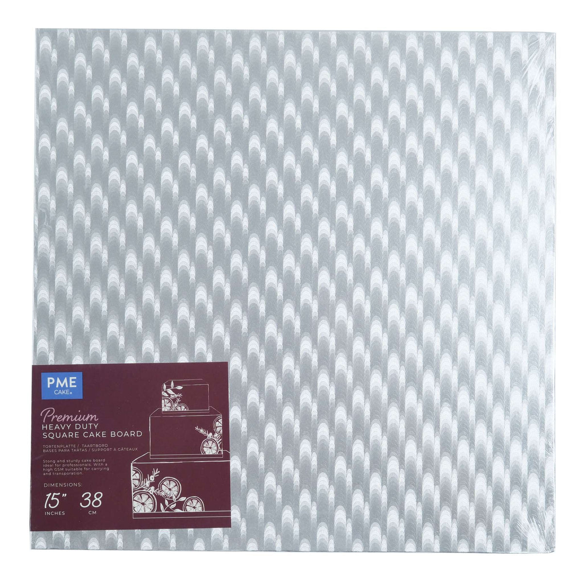 Square Premium Heavy Duty Cake Board (15" / 38cm)