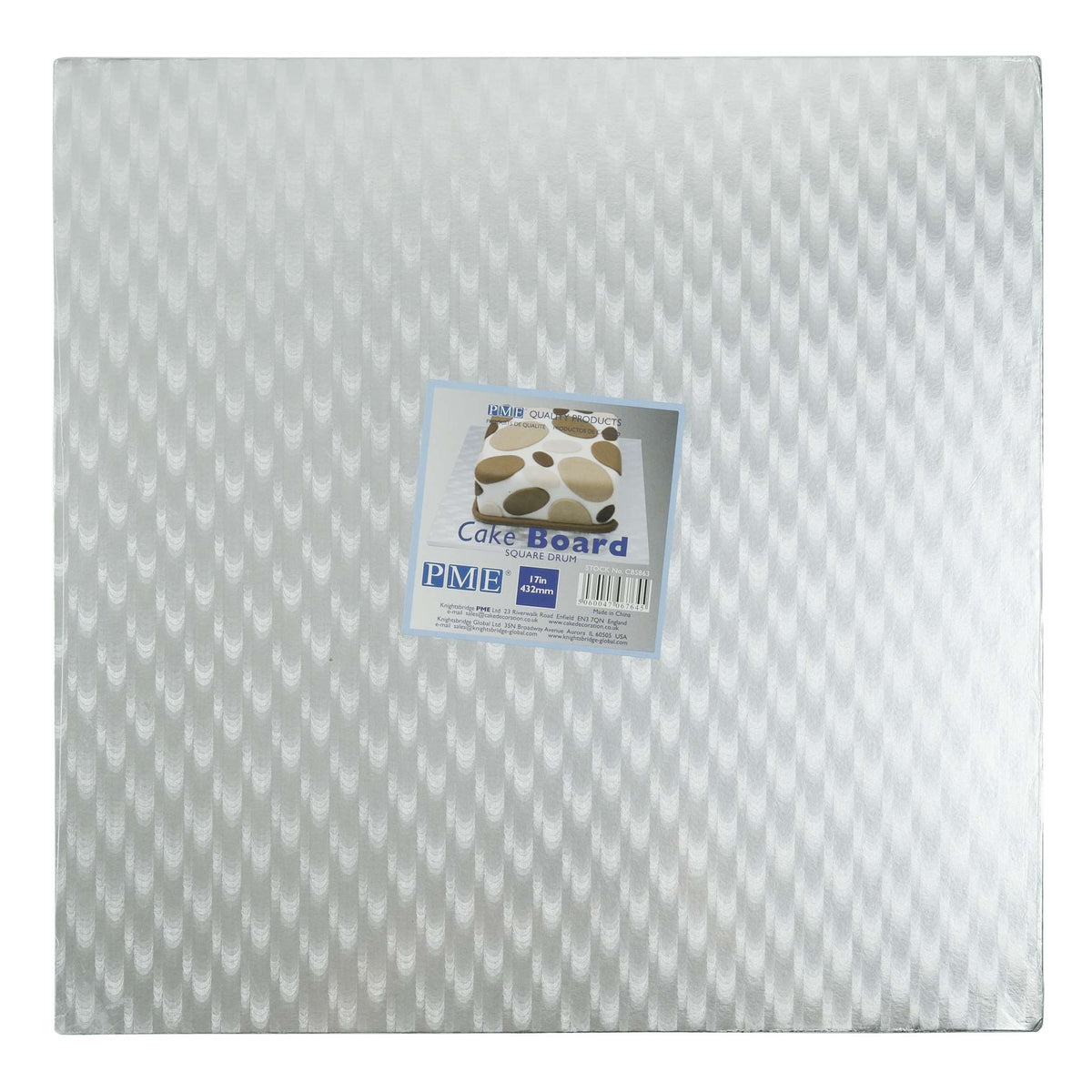 Square Premium Heavy Duty Cake Board (17" / 43.2cm)