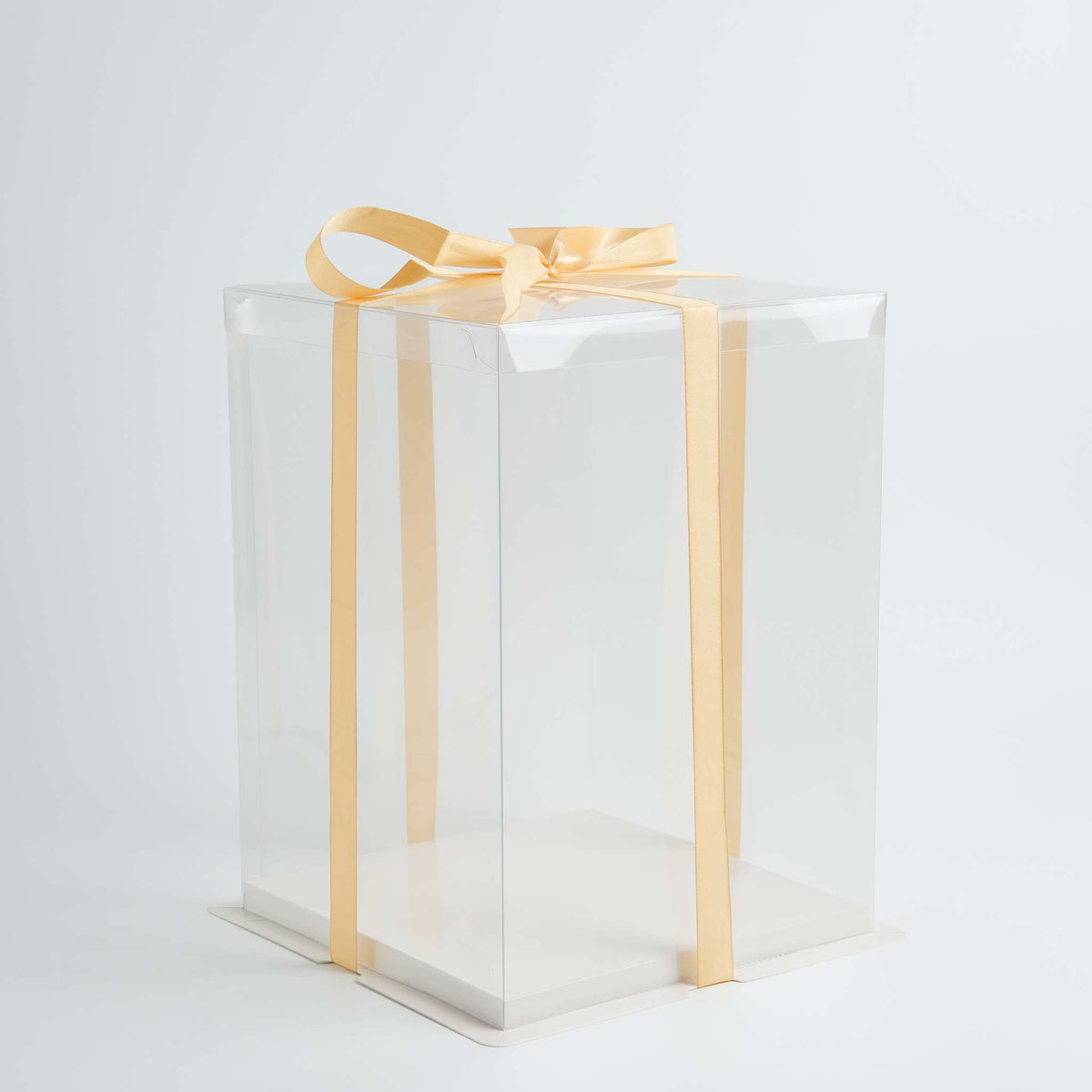 Crystal Cake Box - (200 x 200 x 280mm / 8 x 8 x 11")