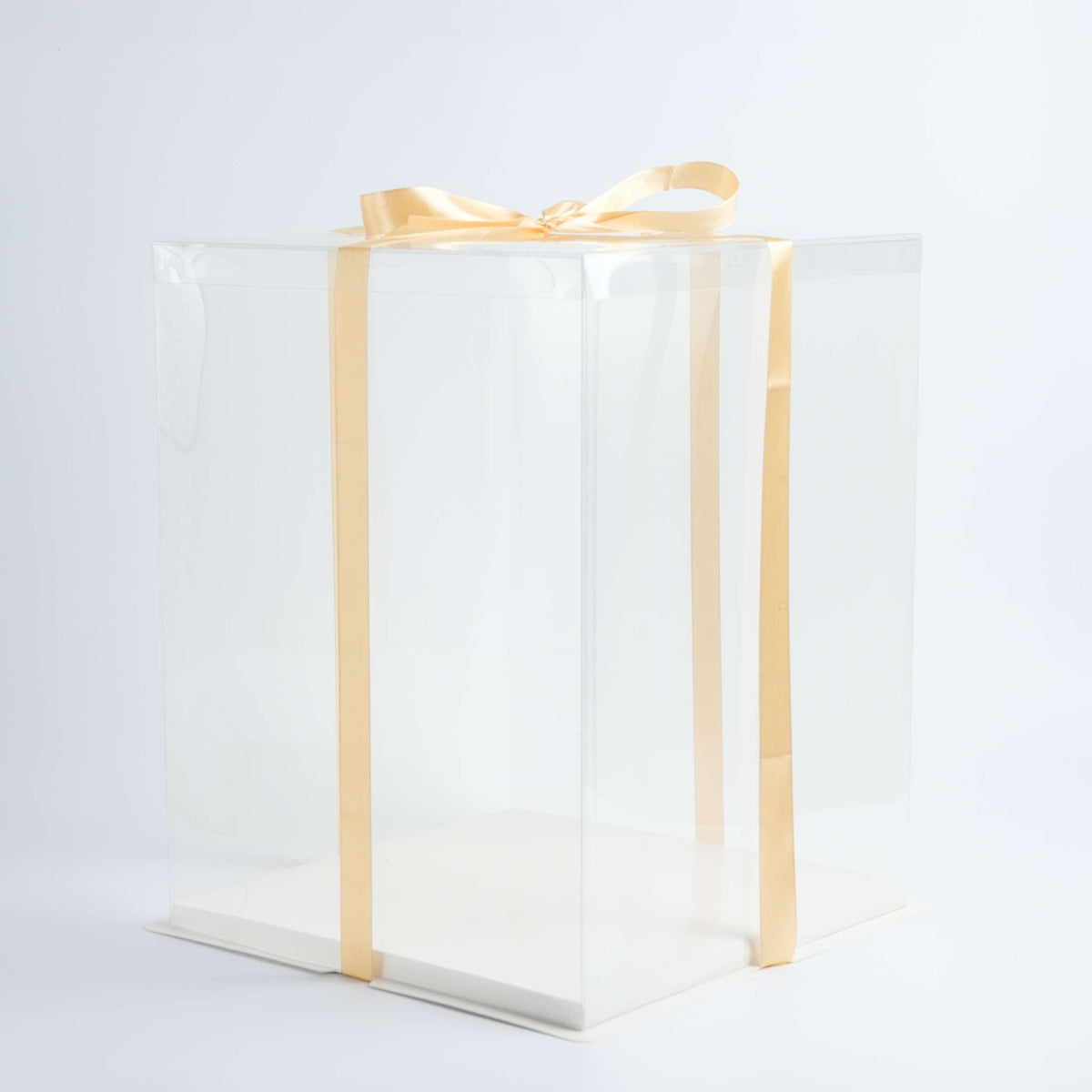 Crystal Cake Box - (250 x 250 x 280mm / 10 x 10 x 11")