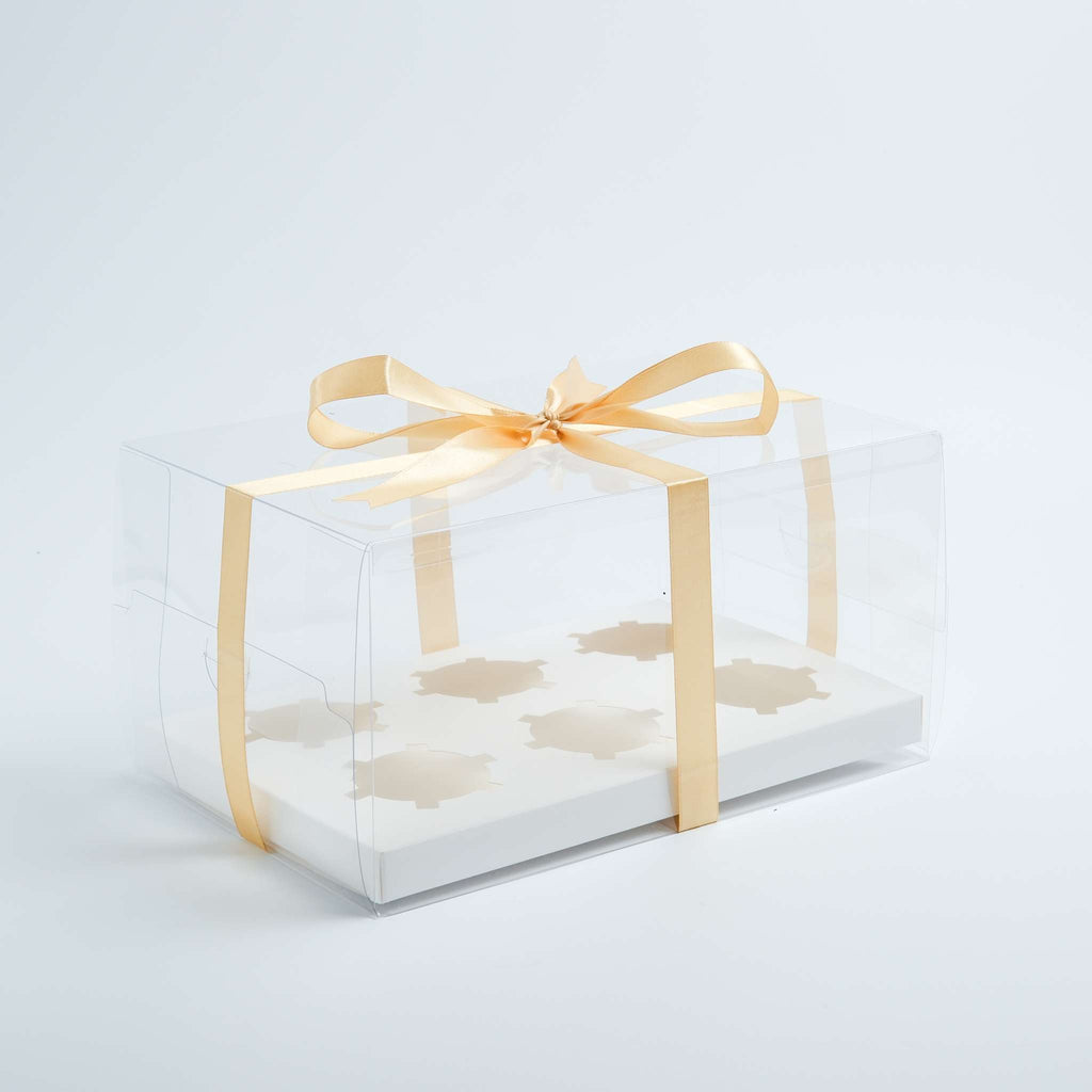 CRYSTAL Kuchenbox - 6 Cupcakes