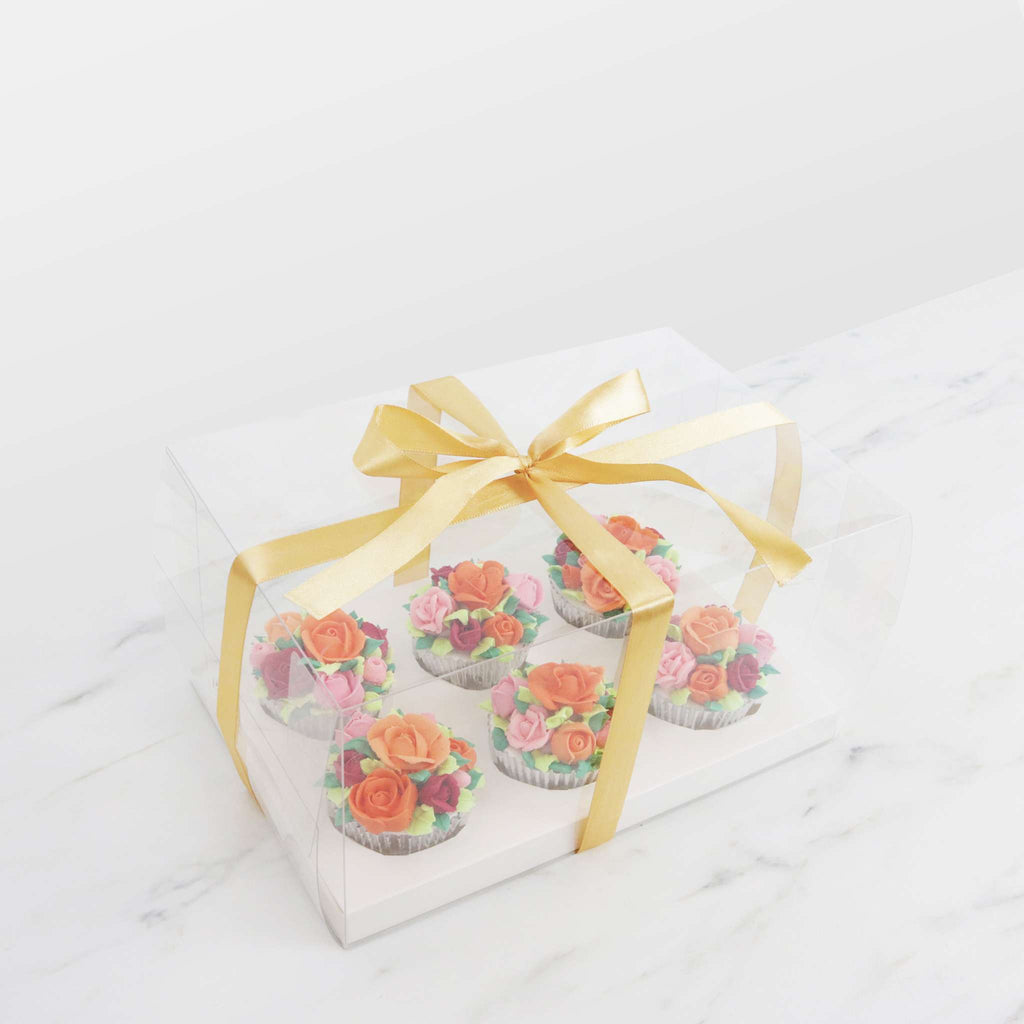 CRYSTAL Kuchenbox - 6 Cupcakes