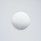 5 stuks Ronde Taartkaarten, Zilver (6" / 15cm)