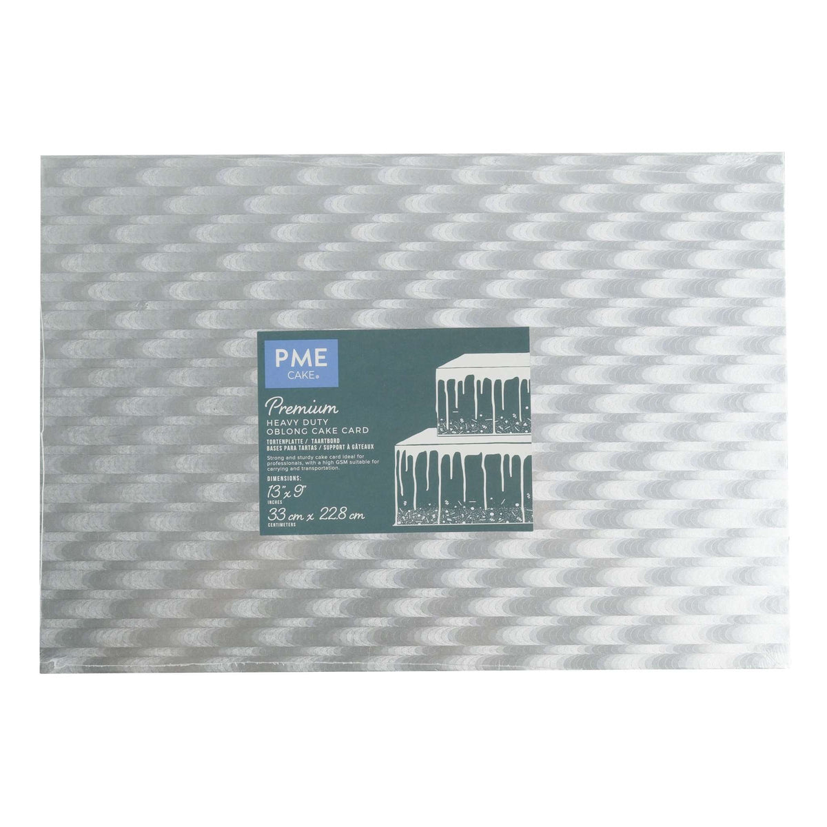 Oblong Premium Heavy Duty Cake Card (13 x 9" / 33 x 22.8cm)