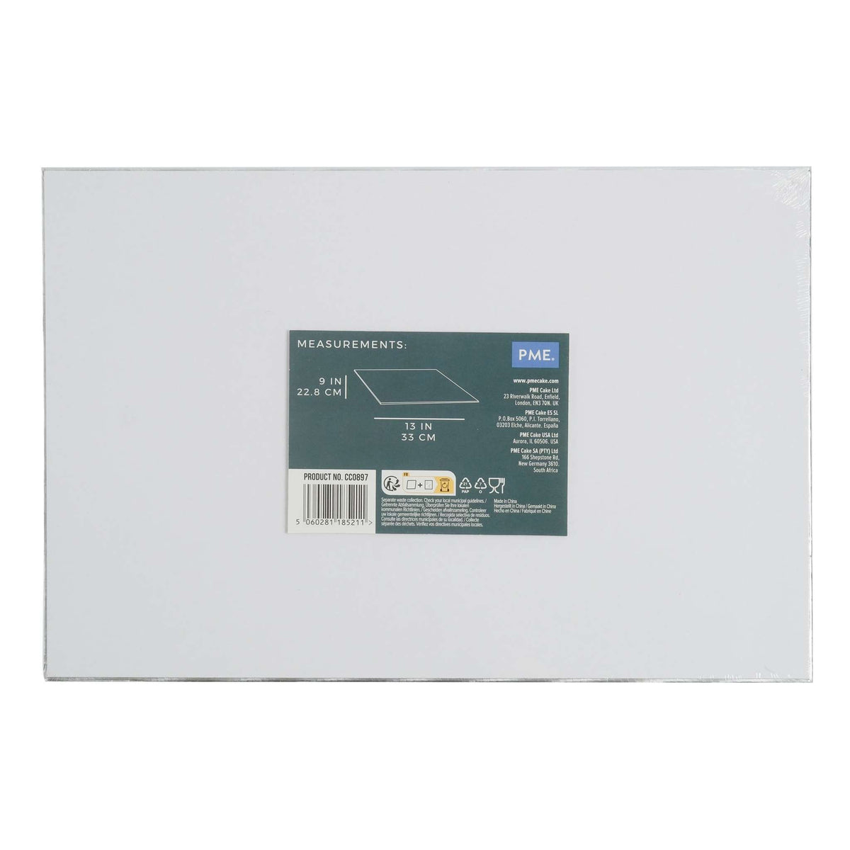Oblong Premium Heavy Duty Cake Card (13 x 9" / 33 x 22.8cm)