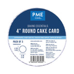 Bases para Tartas Redondas Baking Essentials (102mm / 4"), Set de 3