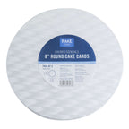 PME Baking Essentials 8” Round Cake Card (20.5cm / 8”), Pack of 3