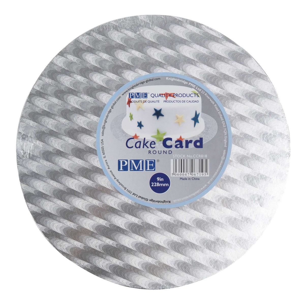 Round Premium Heavy Duty Cake Card (9" / 22.8cm)