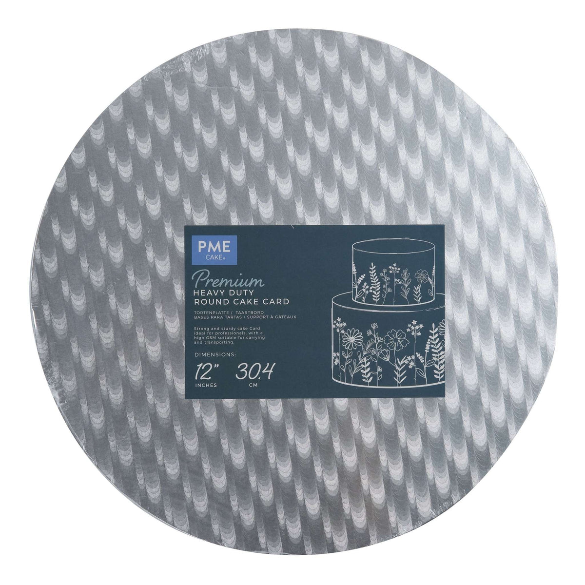 Round Premium Heavy Duty Cake Card (12" / 30.4cm)