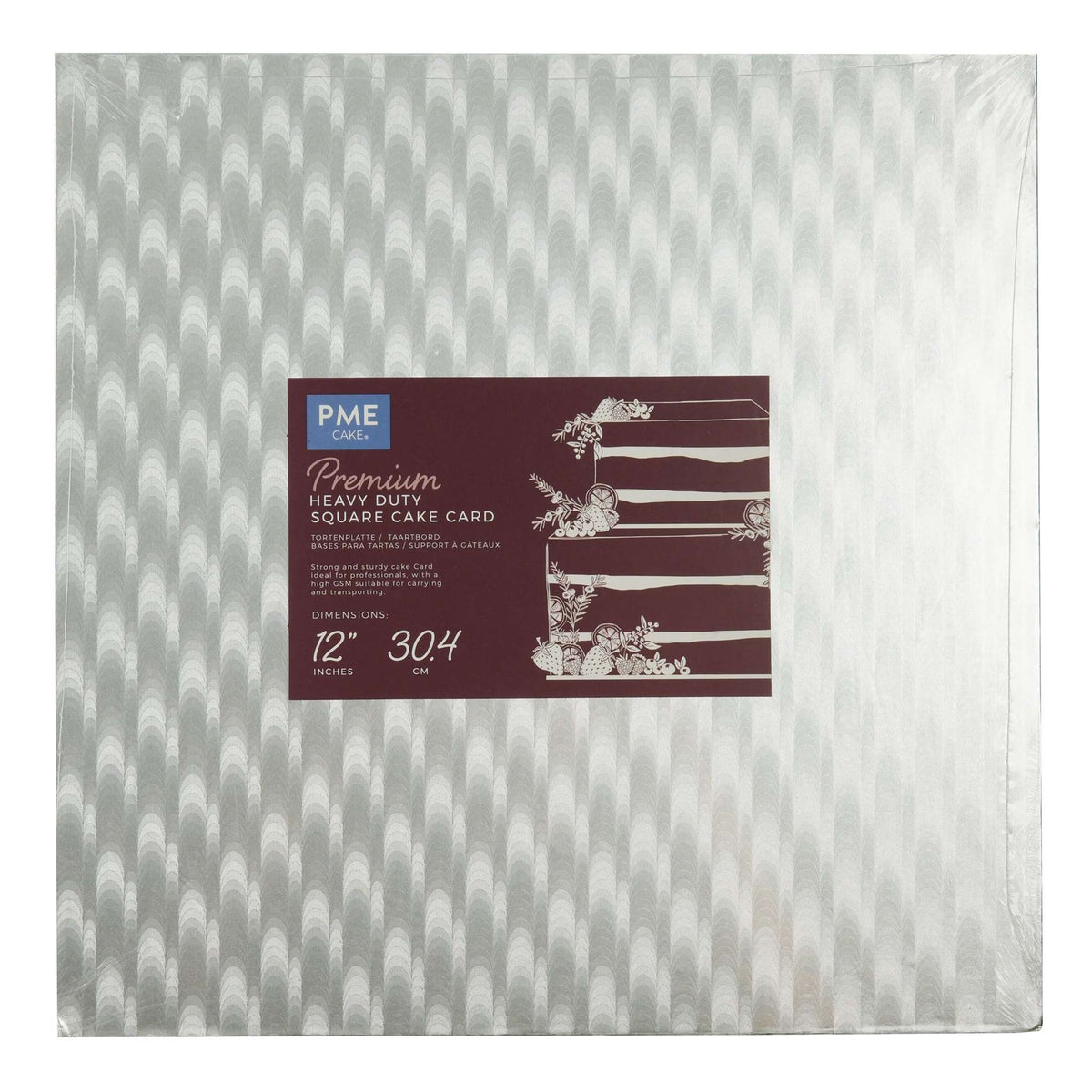 Square Premium Heavy Duty Cake Card (12" / 30.5cm)