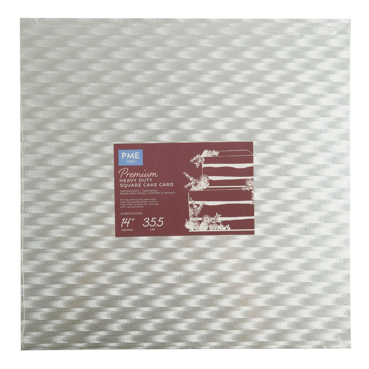 Square Premium Heavy Duty Cake Card (14" / 35.5cm)