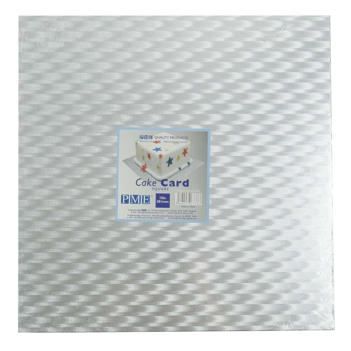 Square Premium Heavy Duty Cake Card (15" / 38.1cm)