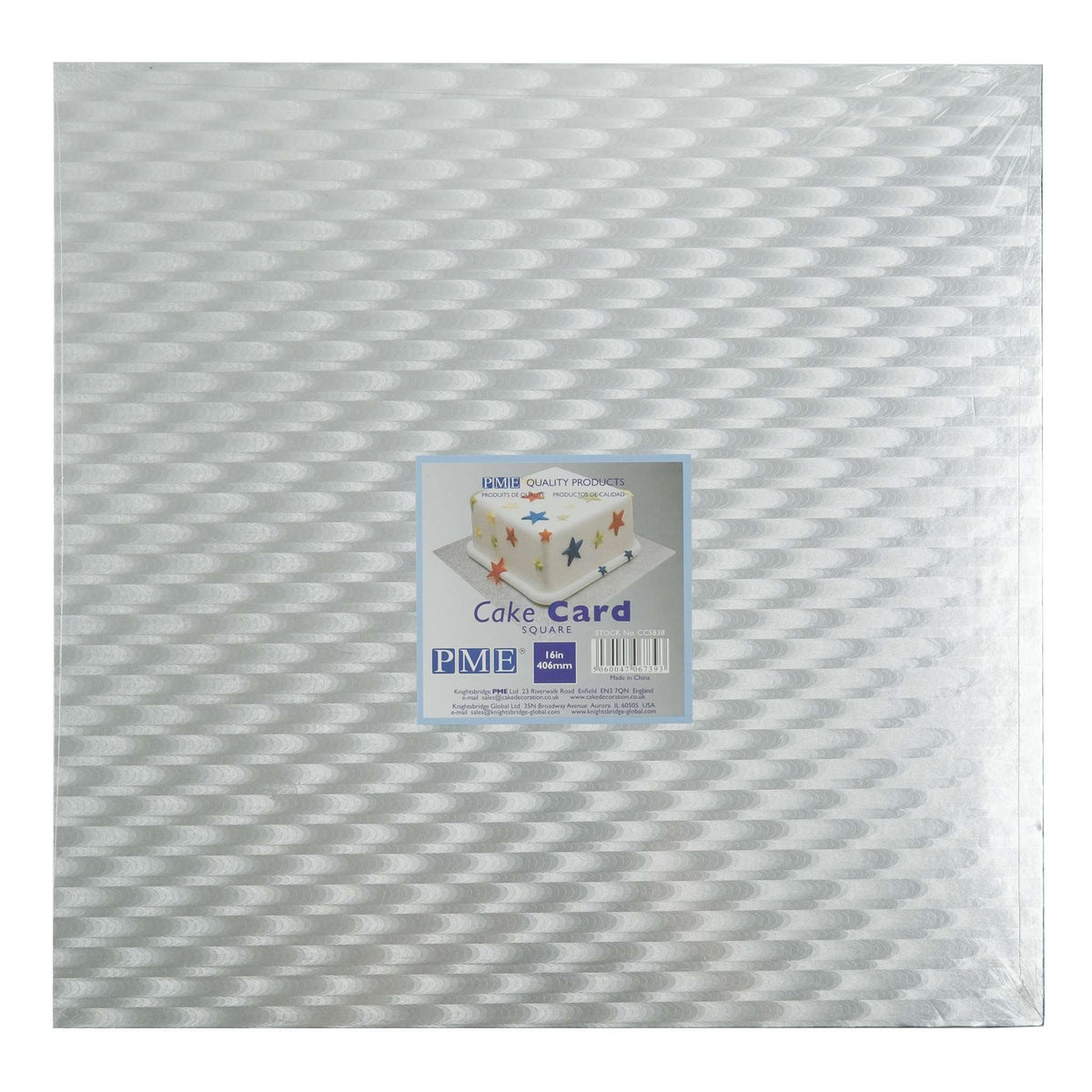 Square Premium Heavy Duty Cake Card (16" / 40.6cm)