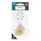 Kerst Cupcake Vormpjes met Folievoering, Sprankelend - Mini Formaat (60 stuks)
