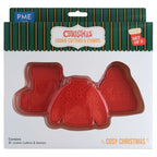 Weihnachts-Keksausstecher und Stempel - Gemütliches Weihnachten (3er-Set)