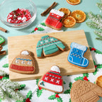 Weihnachts-Keksausstecher und Stempel - Gemütliches Weihnachten (3er-Set)