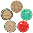 Weihnachts-Kekse Prägestempel Set von 7 - Es ist Weihnachtszeit