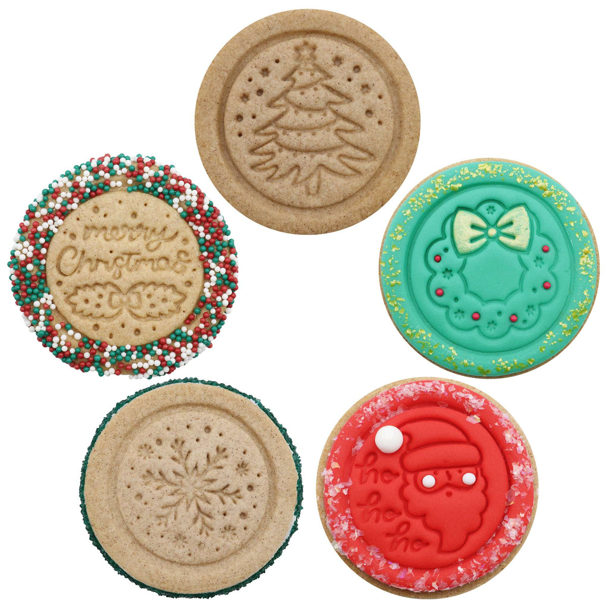 'Tis The Season Cookie Stamp Set Of 7