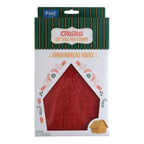 Kerst Koekjesuitstekers & Stempels - Peperkoekhuis (Set van 3)