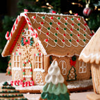 Kerst Koekjesuitstekers & Stempels - Peperkoekhuis (Set van 3)