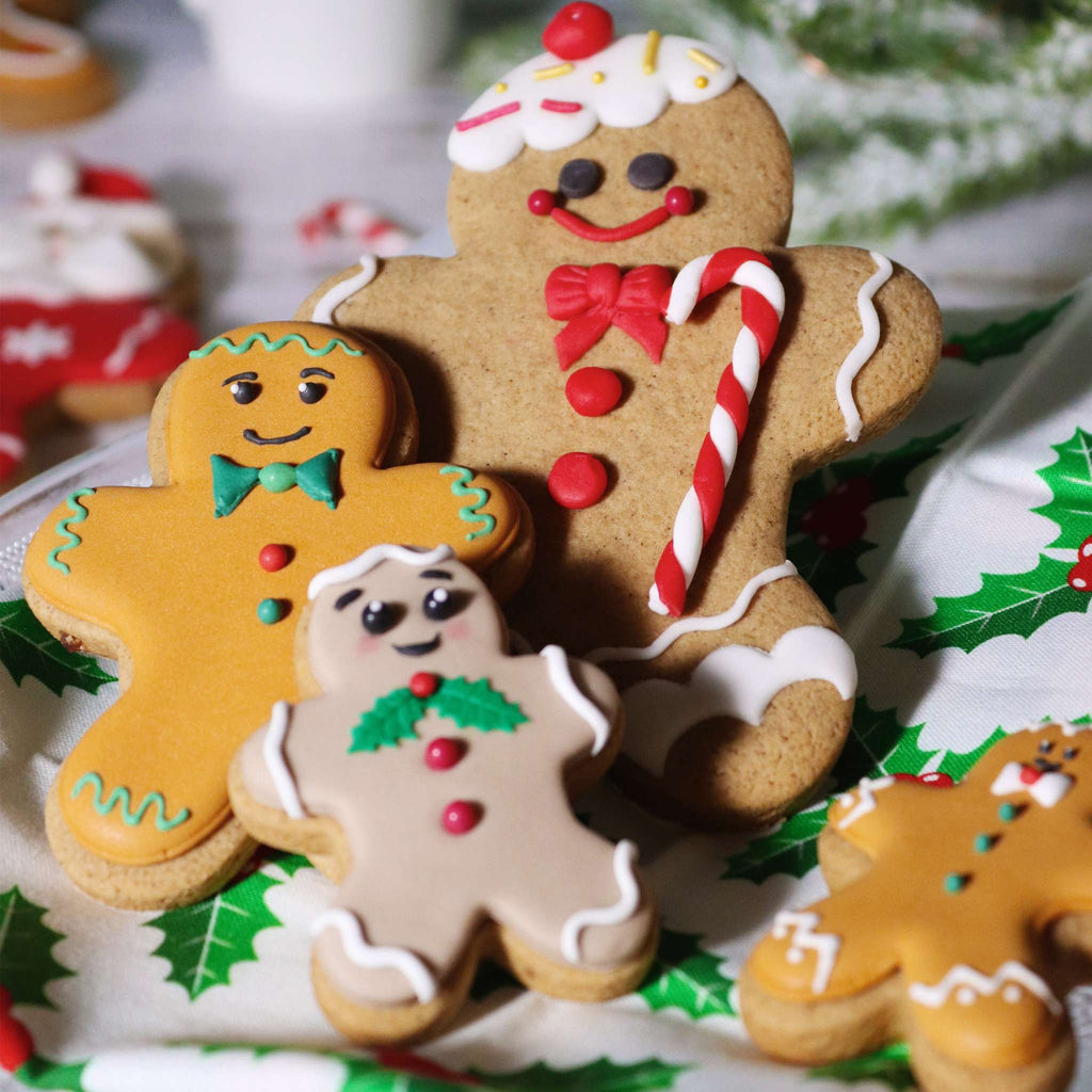 Kerst Set van 3 Koekjesuitstekers - Peperkoekman