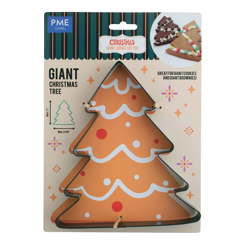 Gigantisch Kerst Koekjesuitsteker - Kerstboom (18cm / 7")