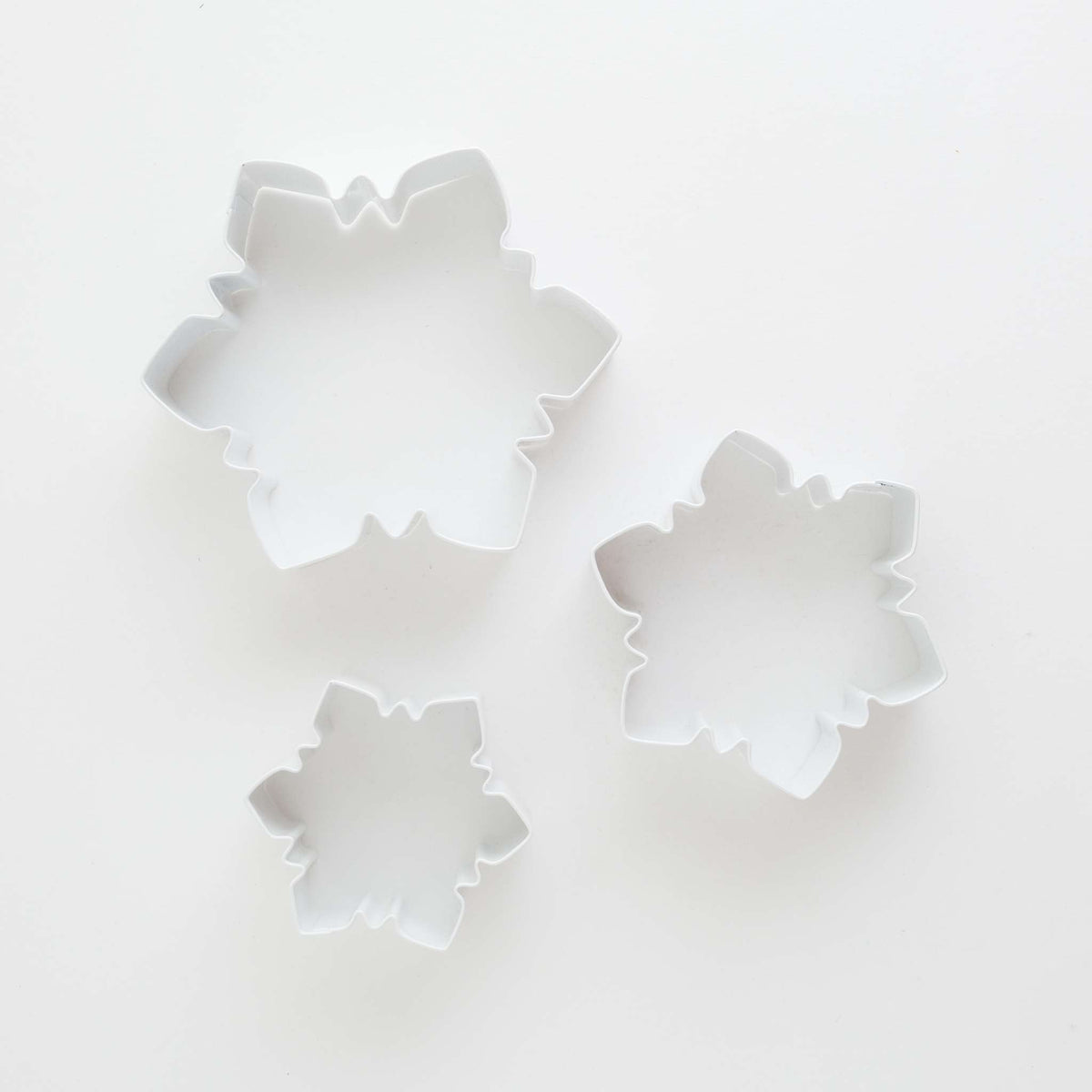 Snowflake Cookie Cutters Set Of 3