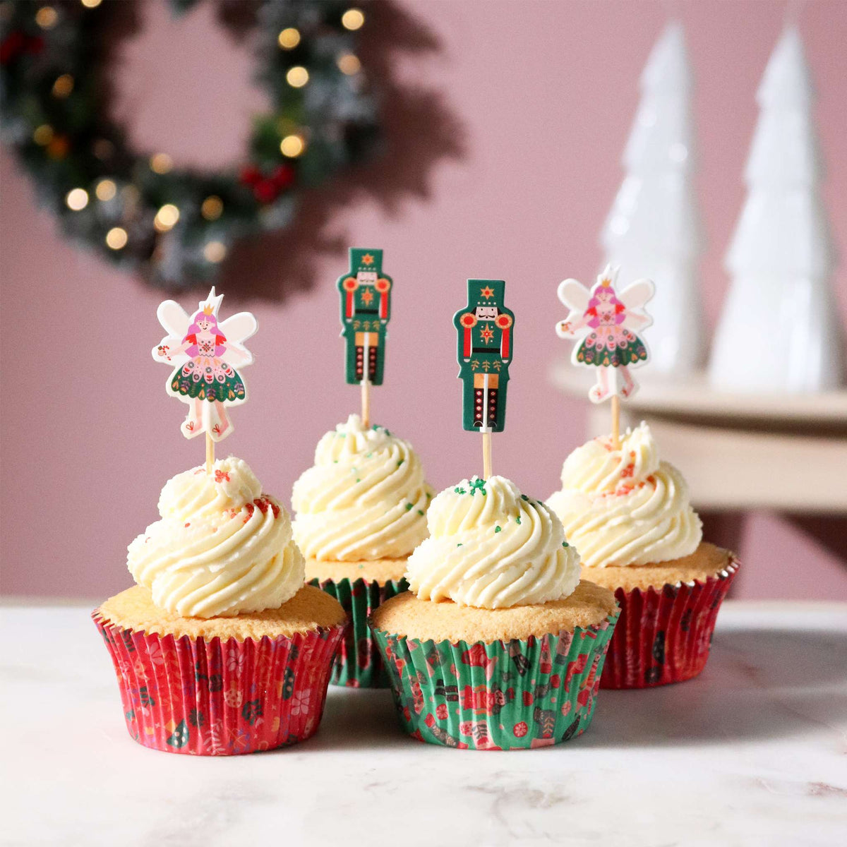 Nutcracker Cupcake Set Of 24