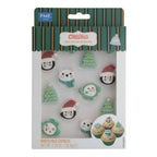 North Pole Express Edible Cupcake Decorations Pk/12  (36.8g / 1.29oz)