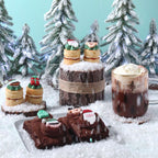 Kerst Eetbare Suikerdecoraties - De Kerstman komt naar de stad (12 stuks)