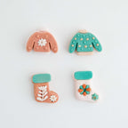 Navidad Decoraciones de Azúcar Comestibles - Sensaciones Festivas (12 piezas)