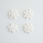 Kerst Eetbare Suikerdecoraties - Laat het Sneeuwen (12 stuks)