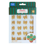 Noël Décorations en Sucre Comestibles - Noeuds et rubans (24 pièces)