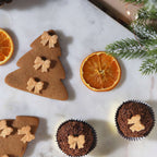 Noël Décorations en Sucre Comestibles - Noeuds et rubans (24 pièces)