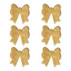 Noël Décorations en Sucre Comestibles - Noeuds et rubans (24 pièces)