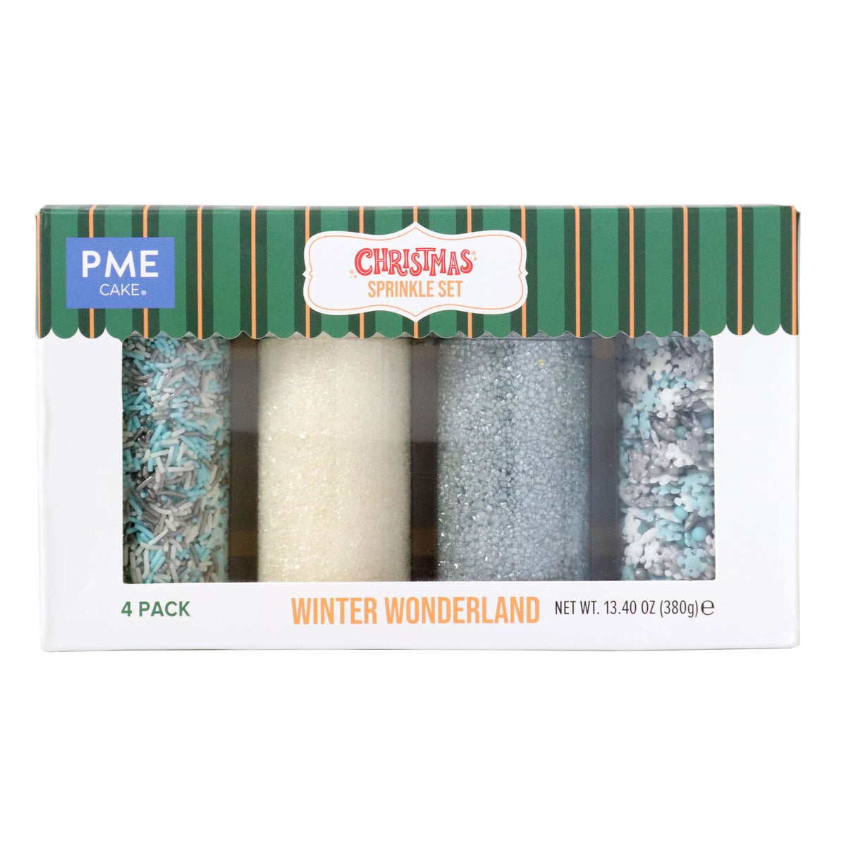 Winter Wonderland Sprinkle Set Pk/4  (380g / 13.40oz)